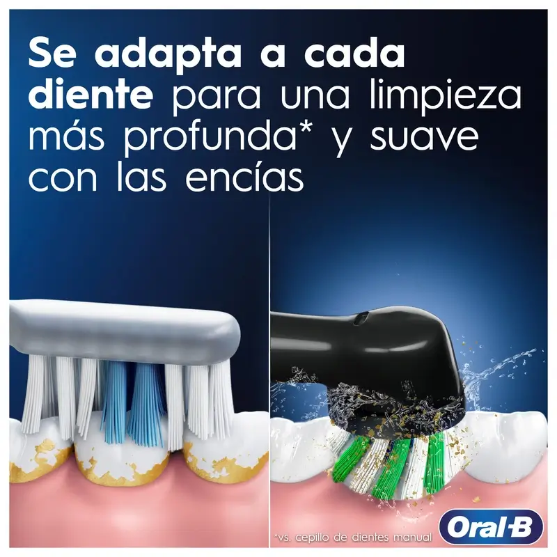 Oral-B Braun Vitality Pro Cepillo Eléctrico Negro, 1 unidad