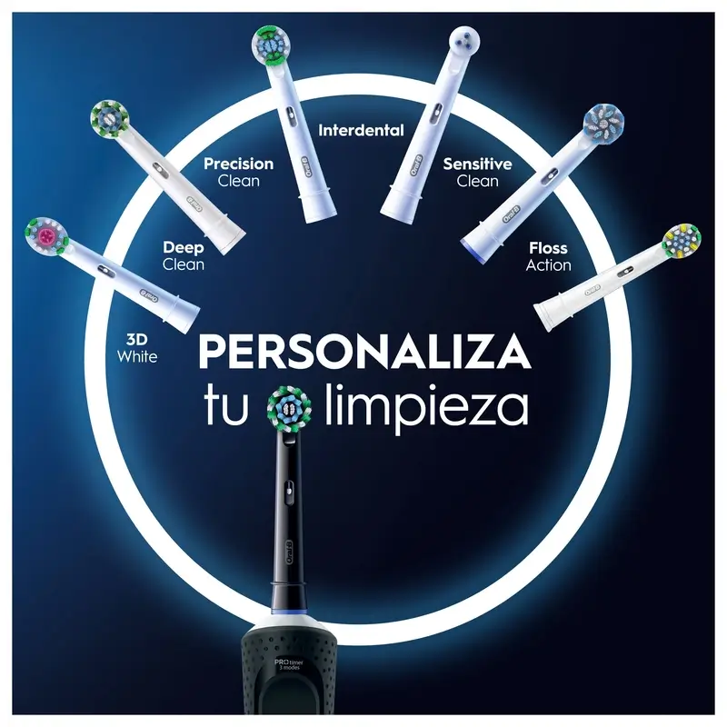 Oral-B Braun Vitality Pro Cepillo Eléctrico Negro, 1 unidad