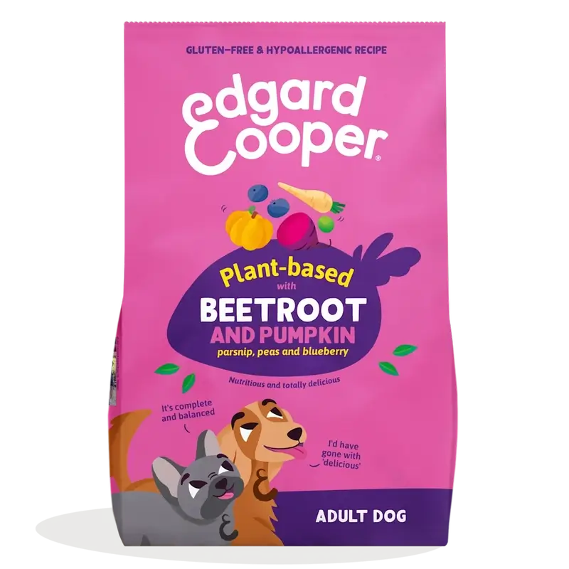 Edgard & Cooper Pienso Para Perros Adultos Medianos Con Remolacha Y Calabaza , 7 kg