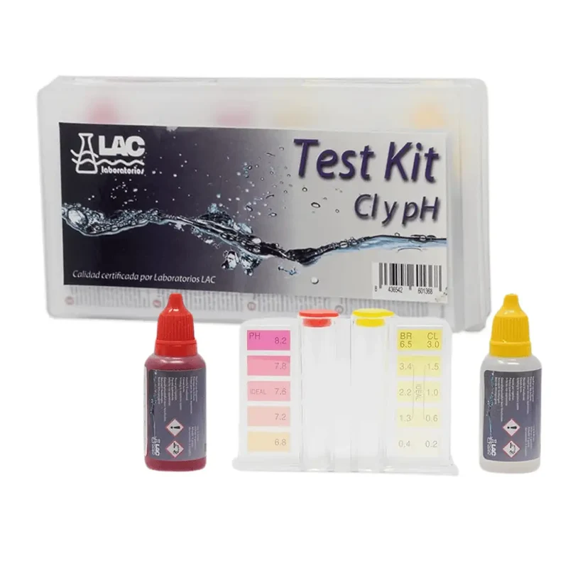 Estuche Analizador Kit Cloro y Ph para Piscinas