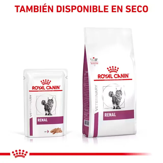 Royal Canin Veterinary Renal Paté en Sobre 85 g Comida Húmeda para Gatos