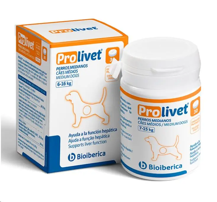 Prolivet Perros Medianos 30 Comprimidos (Hepático)