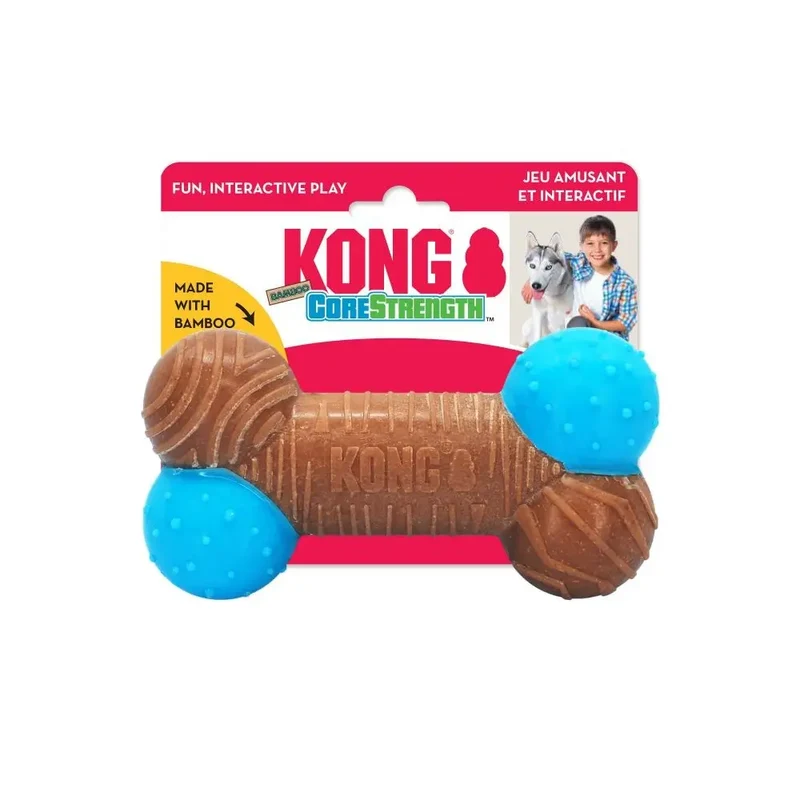 KONG Juguete Perro Corestrength Bamboo Bone L