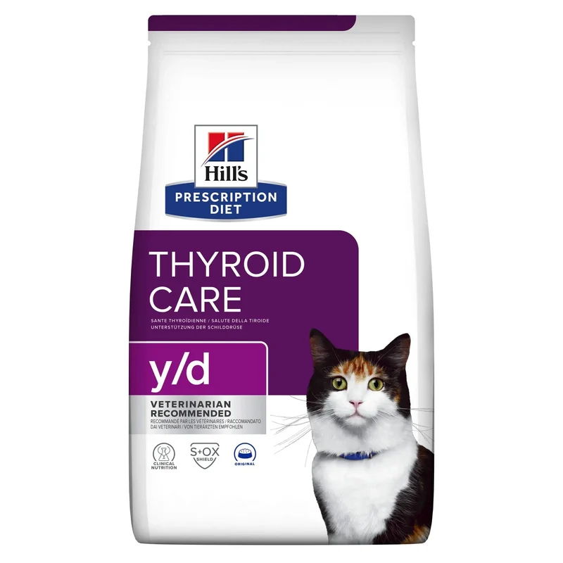 Hill'S Y/D 1,5 kg - Pienso para Gatos con Problemas de Tiroides