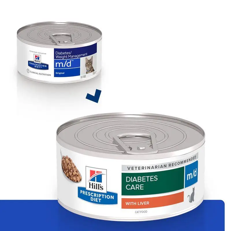 Hill'S M/D 156 g,(Diabetes) Alimento para Gatos
