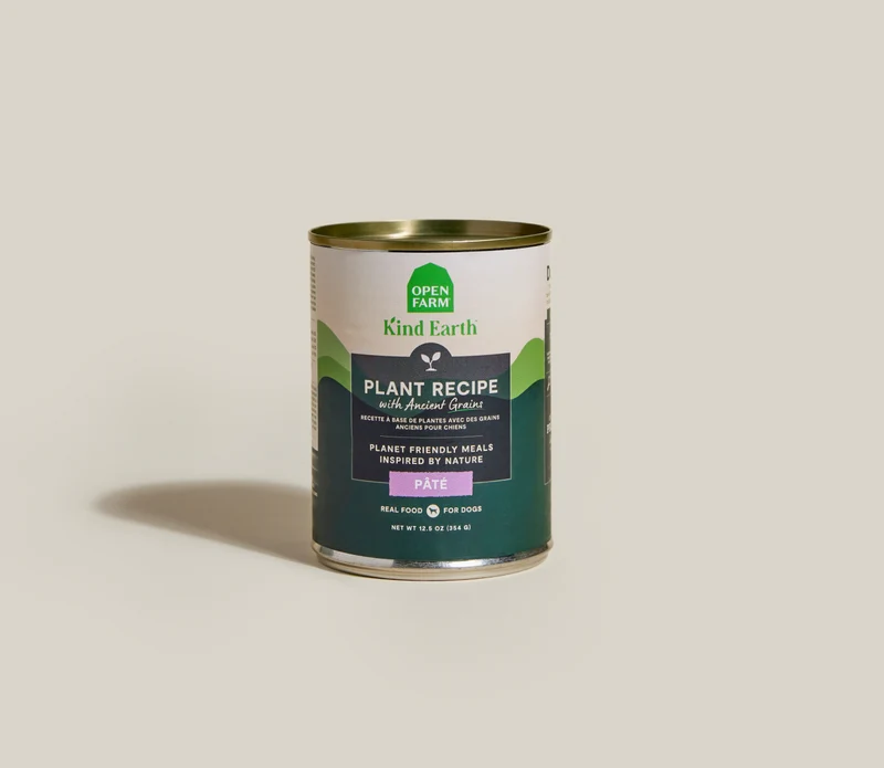 Open Farm Kind Earth Plant-Based Recipe Wet Dog Food In Can 354G