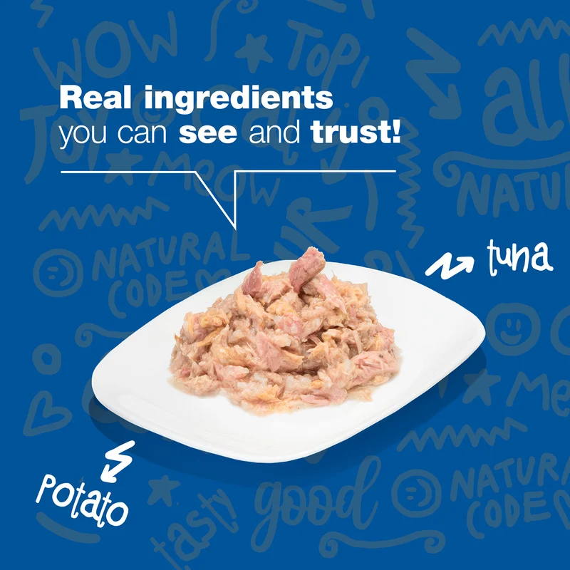 Natural Code 23 Tuna Potatoes & Carrots In Jelly Wet Cat Food 85G