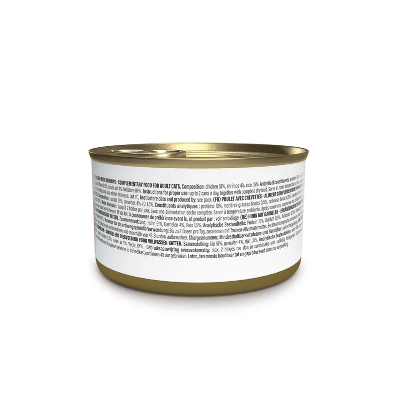 Schesir Chicken With Shrimps In Cooking Broth Wet Cat Food 70G