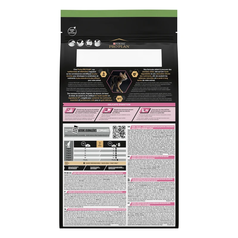 PURINA Pro Plan Sterilised Delicate Digestion With Chicken Adult Dry Cat Food 3KG