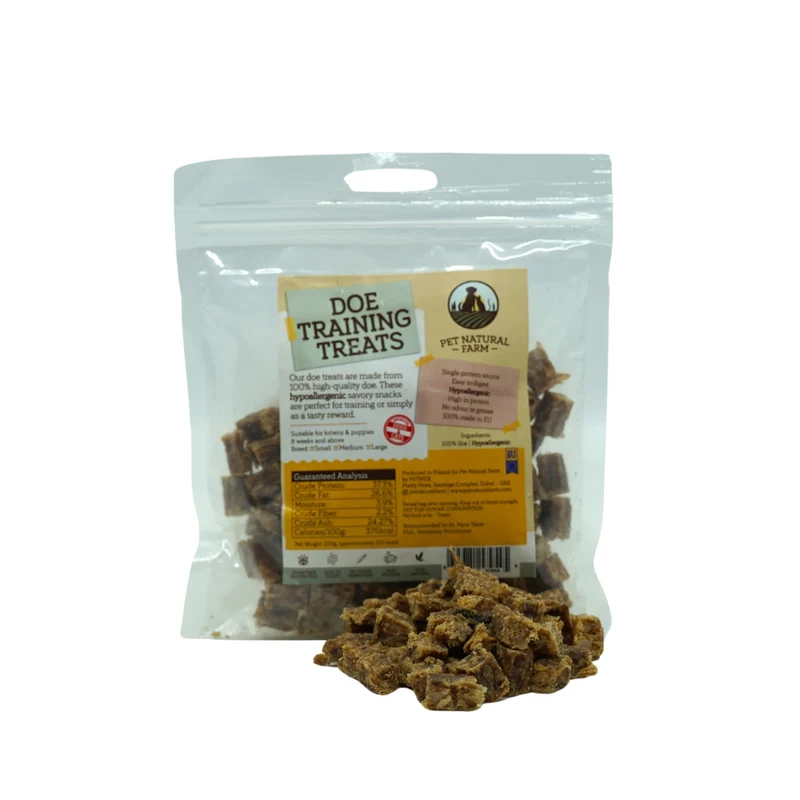 Pet Natural Farm Doe - Training Treats For Cats & Dogs 100G