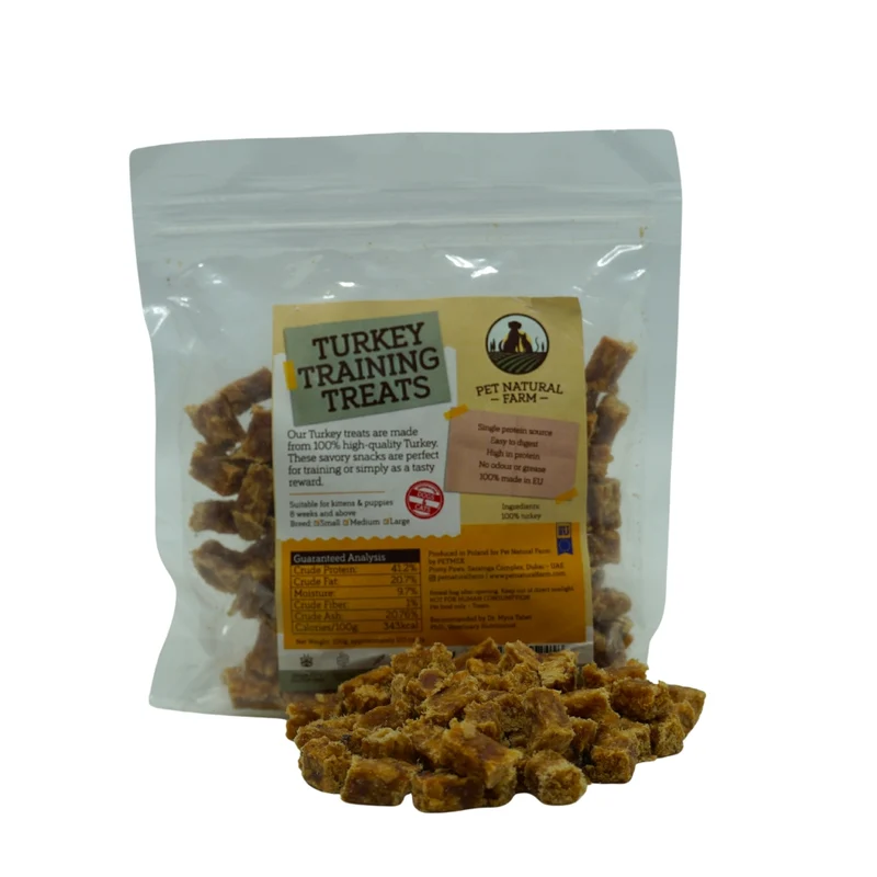 Pet Natural Farm Turkey - Training Treats Cats & Treats