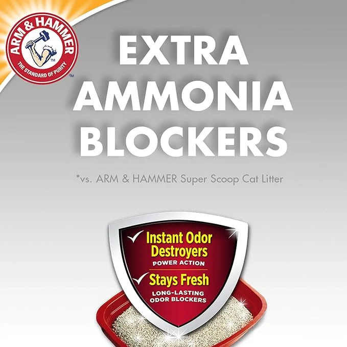 Arm&Hammer Fragrance-Free Super Scoop Clumping Cat Litter