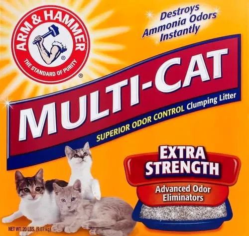 Arm&Hammer Multi-Cat Hard Clumping Cat Litter 9.07Kg
