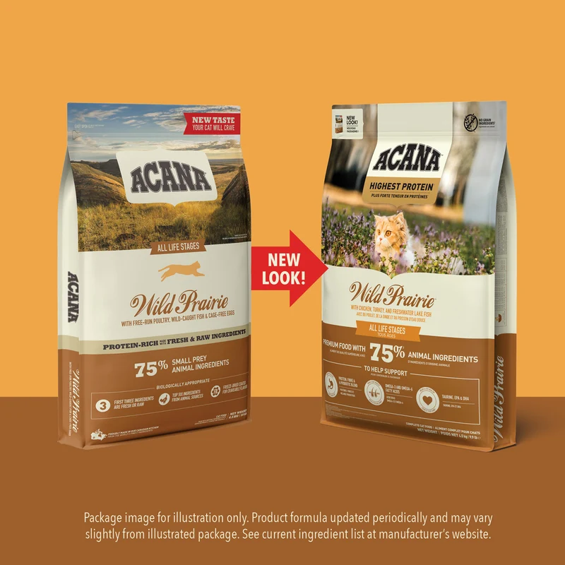 Acana Highest Protein Wild Prairie Recipe Dry Cat Food