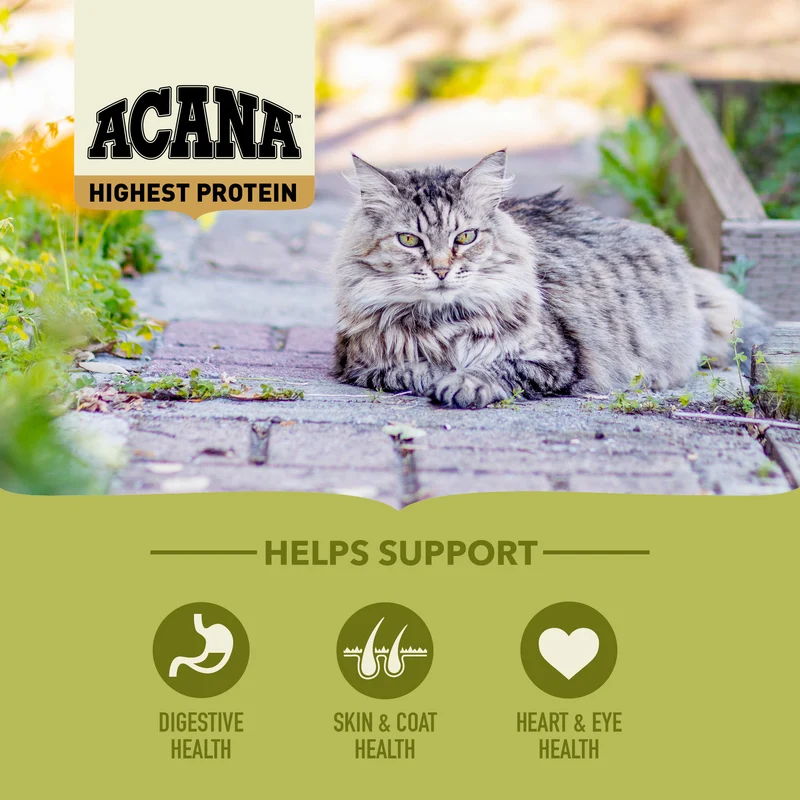 Acana Highest Protein Grassland Dry Cat Food