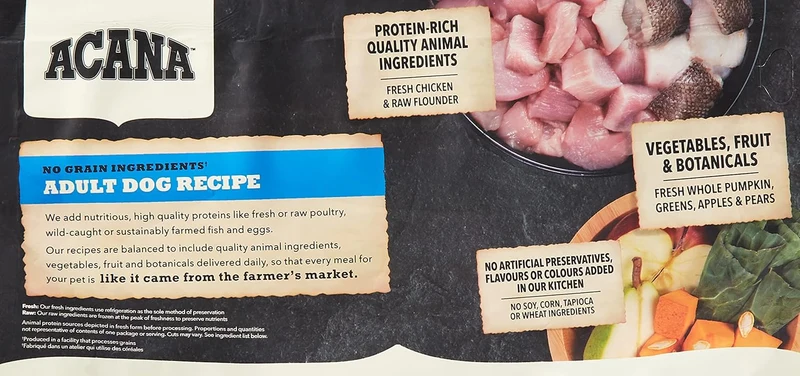 Acana Adult Dog Recipe Grain-Free Dry Dog Food