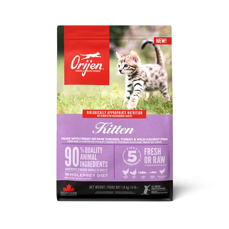 Orijen Kitten Formula - Brain & Muscle Development Cat Dry Food