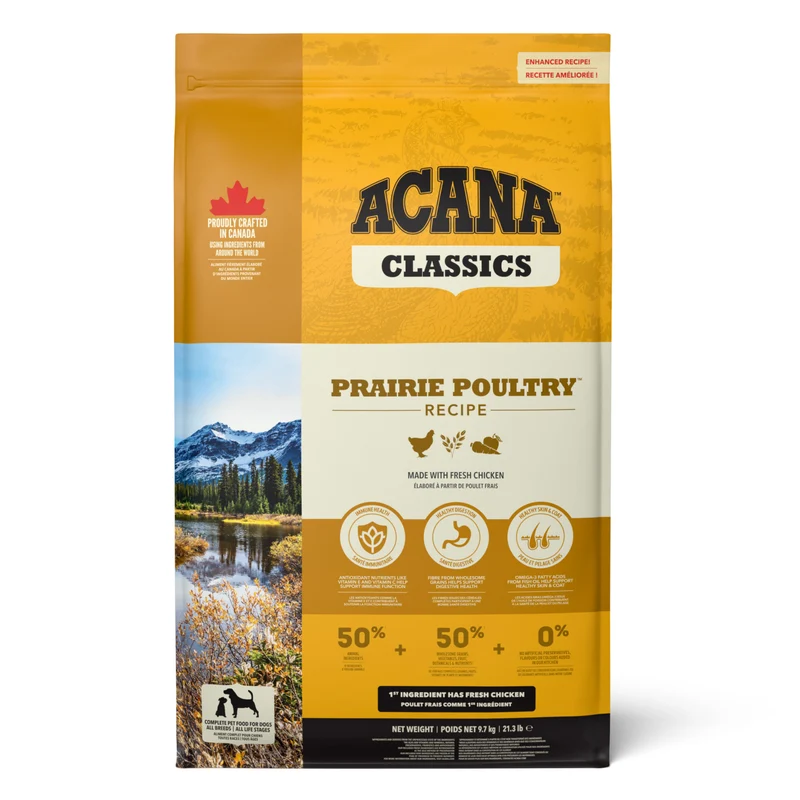 Acana Classics Prairie Poultry Protein-Rich Dry Dog Food
