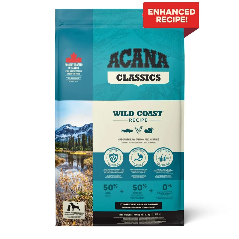 Acana Classics Wild Coast Formula Nutrient-Rich Adult Dry Dog Food