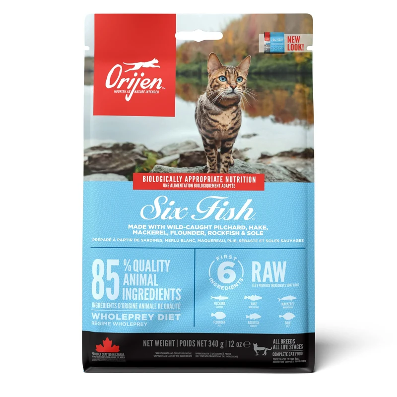 Orijen Six Fish Formula Protein-Rich Diet Cat Dry Food