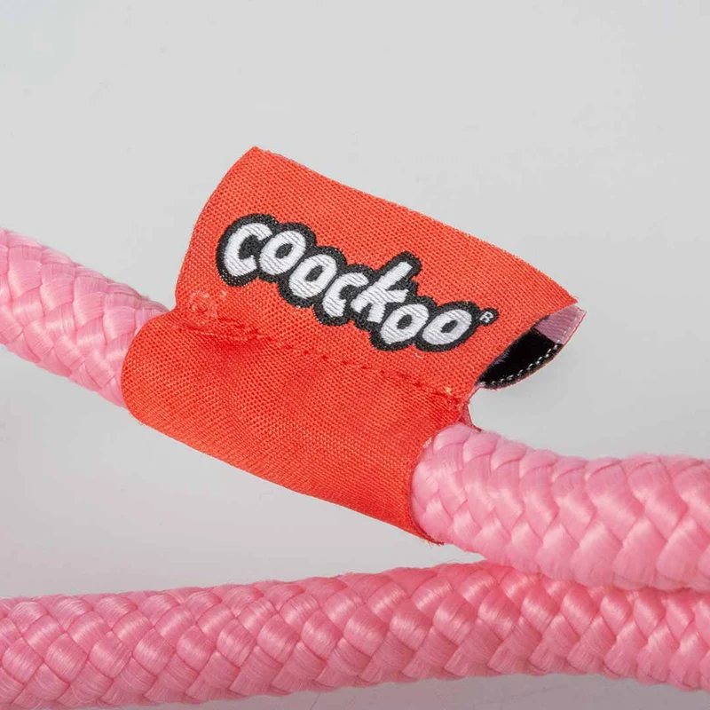 Ebi Coockoo Twisting Tugger Dog Tug Toy - Green & Pink/45X4.5cm